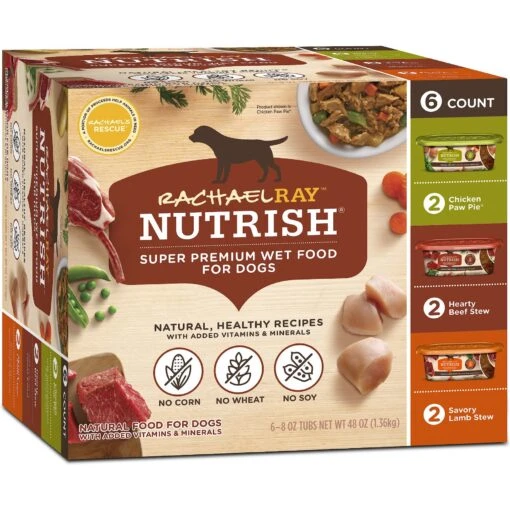 Rachael Ray Nutrish Natural Variety Pack Wet Dog Food -Dog Supplies 100496 MAIN. AC SS1800 V1535579974