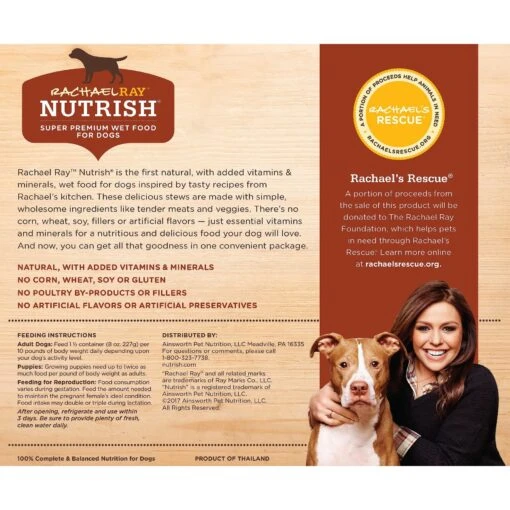 Rachael Ray Nutrish Natural Variety Pack Wet Dog Food -Dog Supplies 100496 PT1. AC SS1800 V1535580174