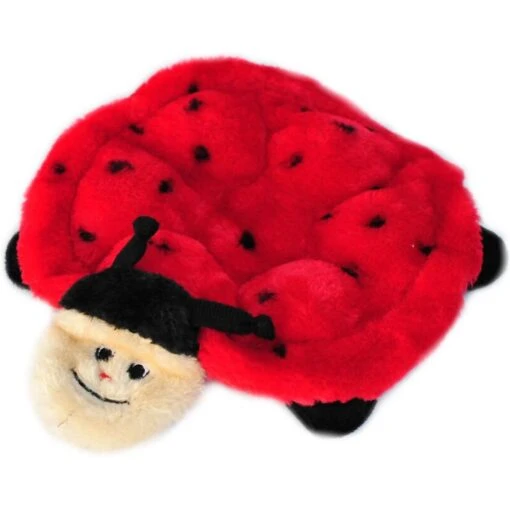 ZippyPaws Squeakie Crawler Betsey The Ladybug Dog Toy -Dog Supplies 104056 MAIN. AC SS1800 V1469536360