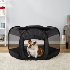 Paws & Pals Insta-Fort Portable Soft-sided Dog & Cat Playpen -Dog Supplies 106398 PT3. AC SS1800 V1567527823