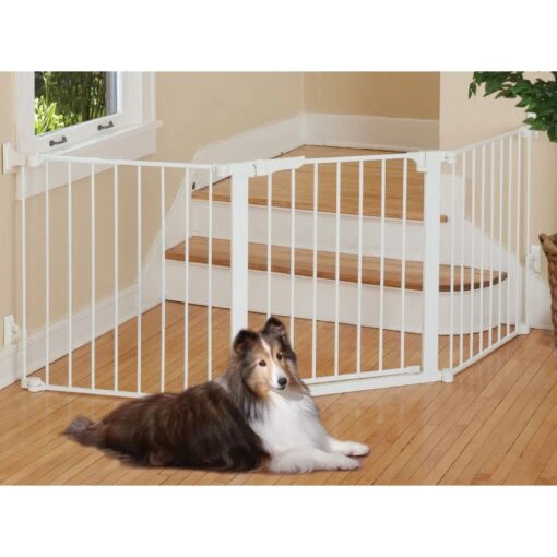 Command Pet Products Auto Closing Custom Fit Pet Gate, White -Dog Supplies 109330 MAIN. AC SS1800 V1700859917