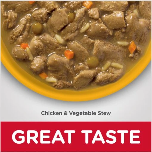 Hill's Science Diet Adult 7+ Senior Vitality Chicken & Vegetable Stew Canned Dog Food -Dog Supplies 109444 PT2. AC SS1800 V1673035320