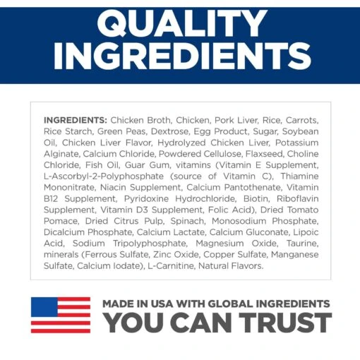 Hill's Science Diet Adult 7+ Small & Mini Senior Vitality Chicken & Vegetable Stew Canned Dog Food -Dog Supplies 109446 PT4. AC SS1800 V1597962079