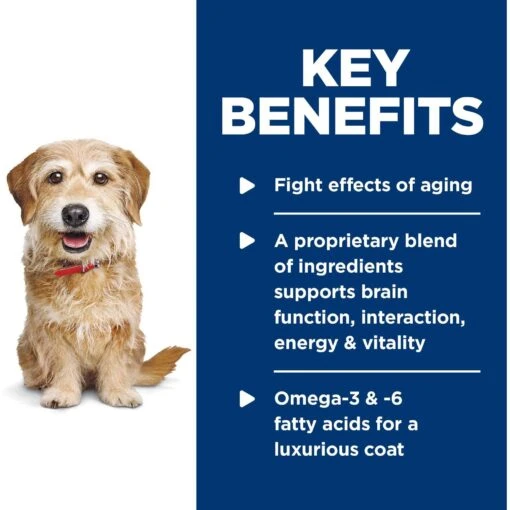 Hill's Science Diet Adult 7+ Small & Mini Senior Vitality Chicken & Vegetable Stew Canned Dog Food -Dog Supplies 109446 PT5. AC SS1800 V1597959103