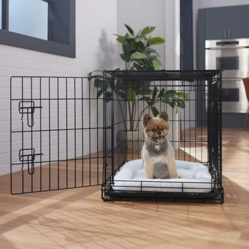 Frisco Heavy Duty Fold & Carry Double Door Collapsible Wire Dog Crate -Dog Supplies 109789 MAIN. AC SS1800 V1668117063