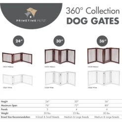 Primetime Petz 360 Configurable Gate With Door -Dog Supplies 112365 PT8. AC SS1800 V1688753192