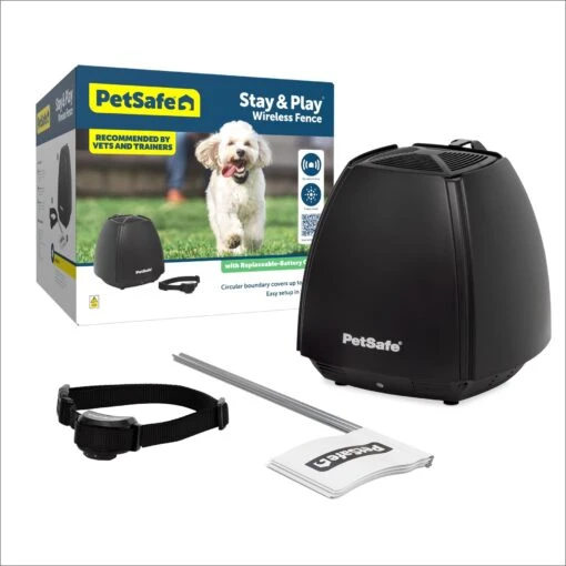 PetSafe Stay & Play Wireless Fence With Replaceable Battery Collar -Dog Supplies 113385 MAIN. AC SS1800 V1685726940