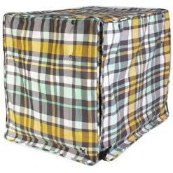 Molly Mutt Dog Crate Cover, Northwestern Girls, Plaid -Dog Supplies 113478 PT3. AC SS1800 V1488492468