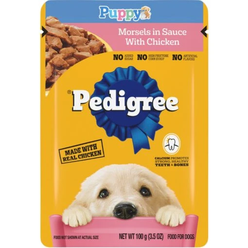 Pedigree Choice Cuts Puppy Morsels In Sauce With Chicken Adult Wet Dog Food -Dog Supplies 114297 MAIN. AC SS1800 V1567793207