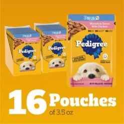 Pedigree Choice Cuts Puppy Morsels In Sauce With Chicken Adult Wet Dog Food -Dog Supplies 114297 PT3. AC SS1800 V1665174693