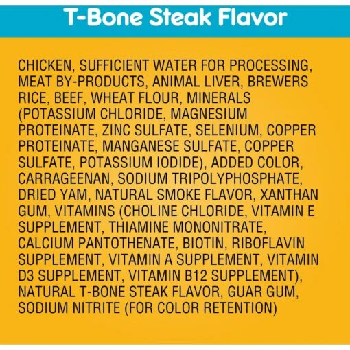 Pedigree Chopped Ground Dinner T-Bone Steak Flavor Adult Canned Wet Dog Food -Dog Supplies 114338 PT6. AC SS1800 V1657655272