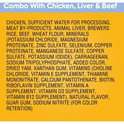 Pedigree Chopped Ground Dinner With Chicken, Beef & Liver Adult Canned Wet Dog Food -Dog Supplies 114361 PT6. AC SS1800 V1652977019