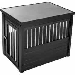 New Age Pet EcoFLEX Single Door Furniture Style Dog Crate & End Table -Dog Supplies 115475 PT2. AC SS1800 V1566320451