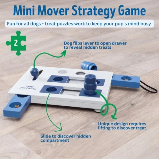 TRIXIE Mini Mover Activity Strategy Game Dog Toy, Level 3 -Dog Supplies 118961 PT3. AC SS1800 V1686340119