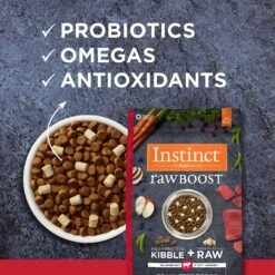 Instinct Raw Boost Grain-Free Recipe With Real Beef & Freeze-Dried Raw Pieces Dry Dog Food -Dog Supplies 119070 PT5. AC SS1800 V1649884913