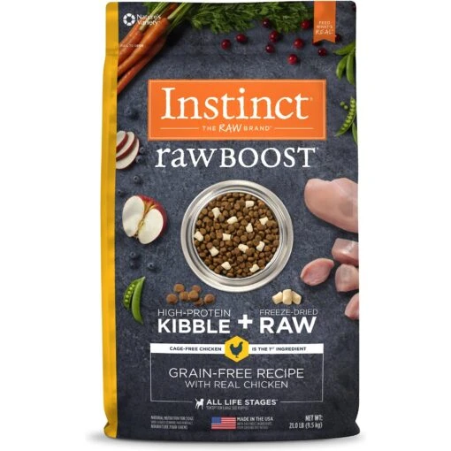 Instinct Raw Boost Grain-Free Recipe With Real Chicken & Freeze-Dried Raw Pieces Dry Dog Food -Dog Supplies 119081 MAIN. AC SS1800 V1649880695