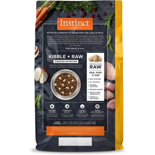 Instinct Raw Boost Grain-Free Recipe With Real Chicken & Freeze-Dried Raw Pieces Dry Dog Food -Dog Supplies 119081 PT1. AC SS1800 V1649881606