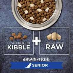 Instinct Raw Boost Senior Grain-Free Recipe With Real Chicken & Freeze-Dried Raw Pieces Dry Dog Food -Dog Supplies 119095 PT2. AC SS1800 V1649935354