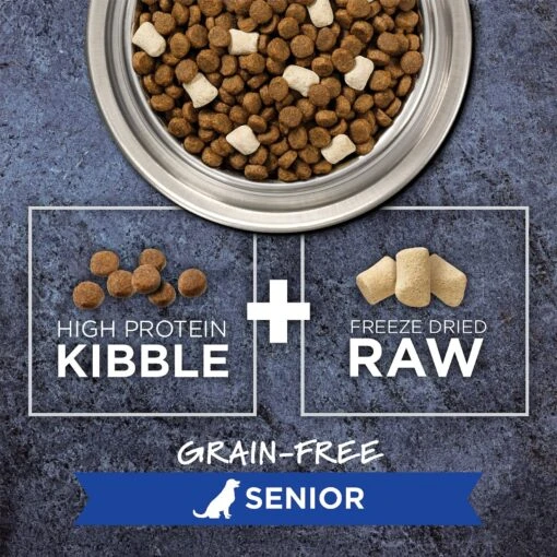 Instinct Raw Boost Senior Grain-Free Recipe With Real Chicken & Freeze-Dried Raw Pieces Dry Dog Food -Dog Supplies 119095 PT2. AC SS1800 V1649935354