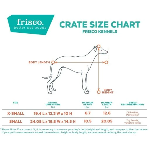 Frisco Two Door Top Load Plastic Dog & Cat Kennel -Dog Supplies 122125 PT2. AC SS1800 V1645045885