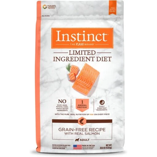 Instinct Limited Ingredient Diet Grain-Free Recipe With Real Salmon Freeze-Dried Raw Coated Dry Dog Food -Dog Supplies 122318 MAIN. AC SS1800 V1580743129