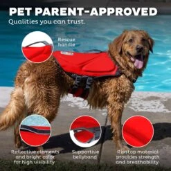 Outward Hound Neoprene Dawson Swimmer Dog Life Jacket -Dog Supplies 127807 PT4. AC SS1800 V1636520847