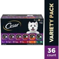 Cesar Classic Loaf In Sauce Variety Pack Grain-Free Small Breed Adult Wet Dog Food Trays -Dog Supplies 128536 PT2. AC SS1800 V1695653120