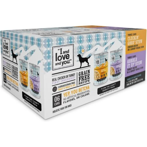 I And Love And You Cluckin' Good And Gobble It Up Stew Grain-Free Combo Pack Canned Dog Food -Dog Supplies 130165 MAIN. AC SS1800 V1573684167