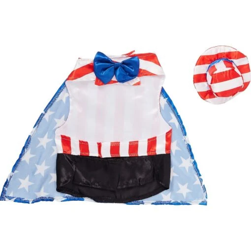 Rubie's Costume Company Uncle Sam Dog Costume -Dog Supplies 130743 PT2. AC SS1800 V1519664137