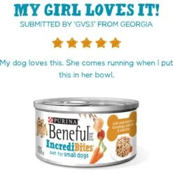 Purina Beneful IncrediBites With Chicken, Tomatoes, Carrots & Wild Rice Canned Dog Food -Dog Supplies 131000 PT7. AC SS1800 V1699391903