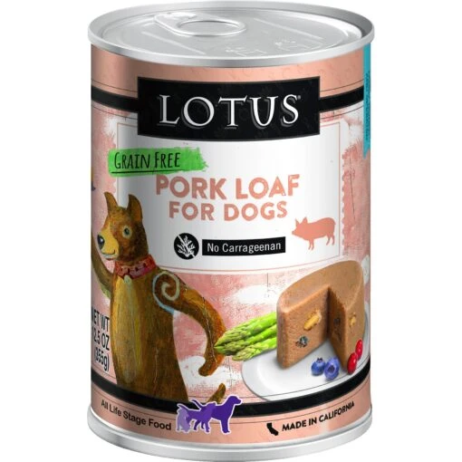 Lotus Pork Loaf Grain-Free Canned Dog Food -Dog Supplies 131111 MAIN. AC SS1800 V1582308498