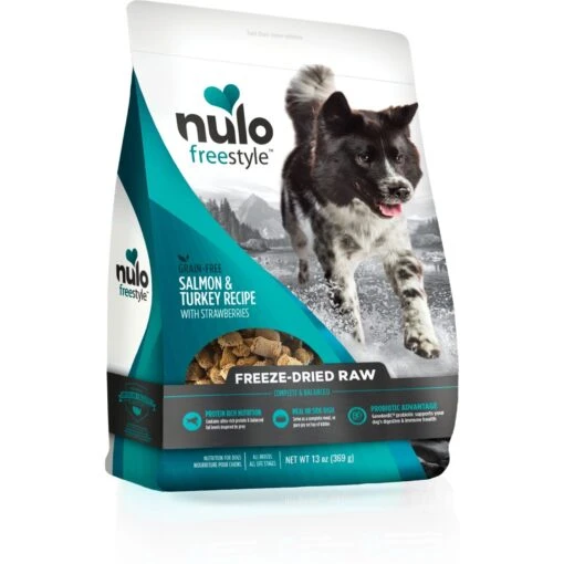 Nulo Freestyle Salmon & Turkey Recipe With Strawberries Grain-Free Freeze-Dried Raw Dog Food -Dog Supplies 135482 MAIN. AC SS1800 V1667918597