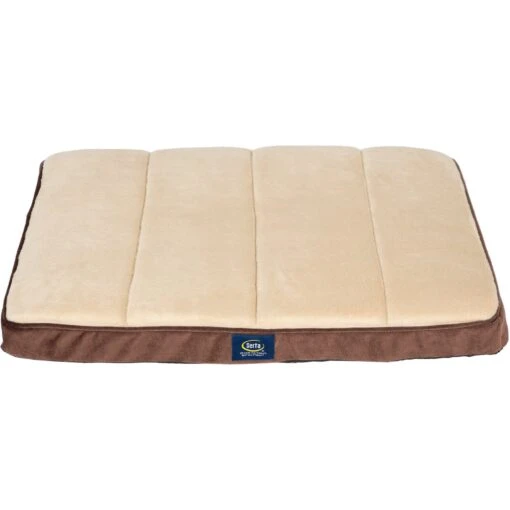 Serta Orthopedic Memory Foam Dog & Cat Crate Mat, Mocha -Dog Supplies 135515 MAIN. AC SS1800 V1508878659