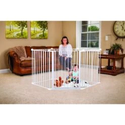 Regalo Pet Products 4-in-1 Play Yard Configurable Dog Gate -Dog Supplies 136784 PT2. AC SS1800 V1504104185