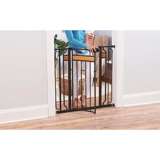 Regalo Pet Products Home Accents Extra Tall Walk-Through Dog Gate -Dog Supplies 136790 pt1. AC SS1800 V1578592676