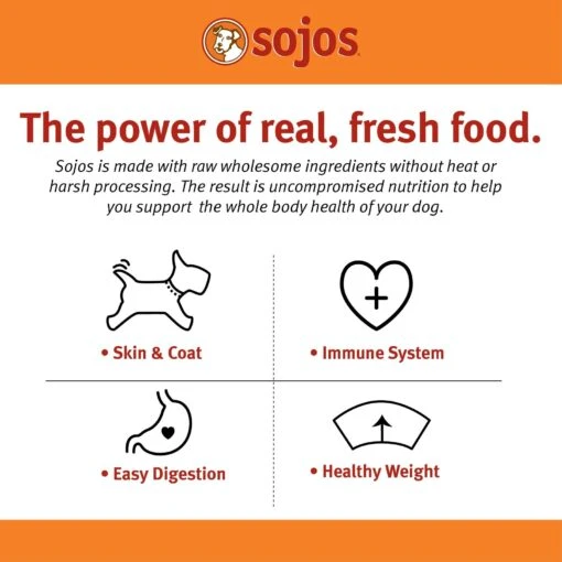 Sojos Complete Lamb Recipe Adult Grain-Free Freeze-Dried Dehydrated Dog Food -Dog Supplies 139205 PT2. AC SS1800 V1611088595