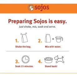 Sojos Complete Lamb Recipe Adult Grain-Free Freeze-Dried Dehydrated Dog Food -Dog Supplies 139205 PT5. AC SS1800 V1611088600