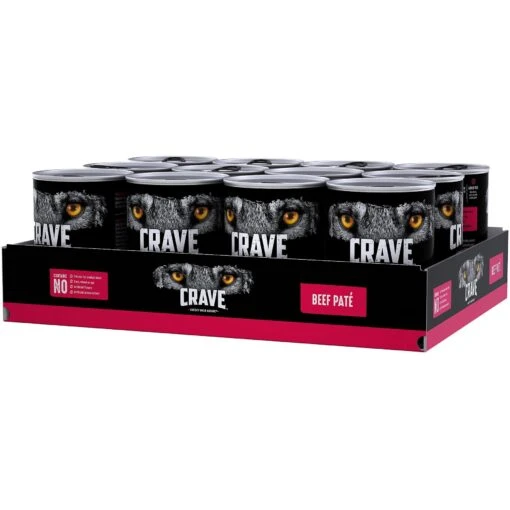 Crave Beef Pate Grain-Free Canned Dog Food -Dog Supplies 141639 PT1. AC SS1800 V1514318809