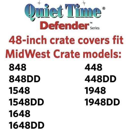 MidWest Quiet Time Crate Cover -Dog Supplies 141771 PT4. AC SS1800 V1515682349