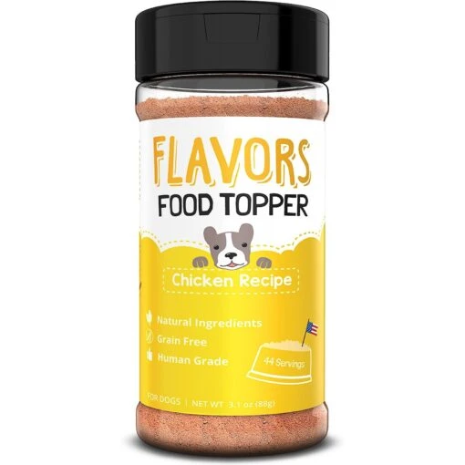 FLAVORS Chicken Recipe Grain-Free Dog Food Topper & Treat Mix -Dog Supplies 141779 MAIN. AC SS1800 V1589386554