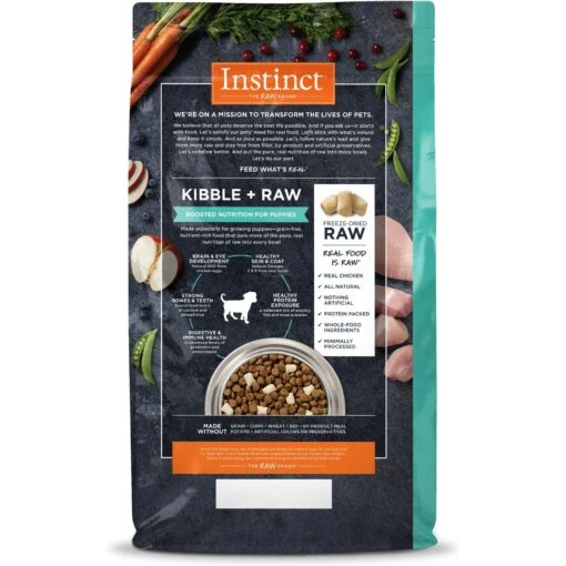 Instinct Raw Boost Puppy Grain-Free Recipe With Real Chicken & Freeze-Dried Raw Pieces Dry Dog Food -Dog Supplies 143157 PT1. AC SS1800 V1663713180