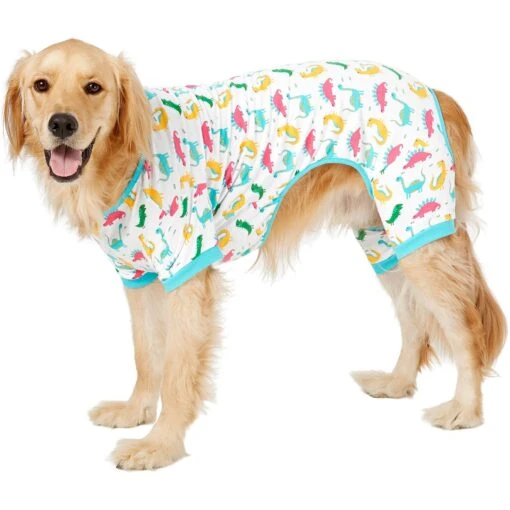 Frisco Dinosaur Print Dog & Cat Jersey PJs -Dog Supplies 144587 MAIN. AC SS1800 V1540403158