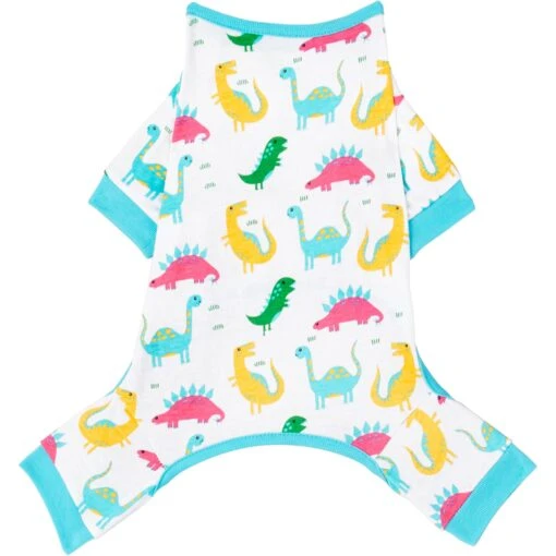 Frisco Dinosaur Print Dog & Cat Jersey PJs -Dog Supplies 144587 PT2. AC SS1800 V1615403789