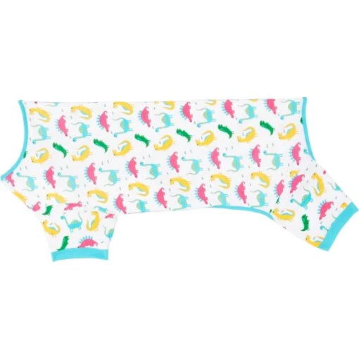 Frisco Dinosaur Print Dog & Cat Jersey PJs -Dog Supplies 144587 PT4. AC SS1800 V1540424889