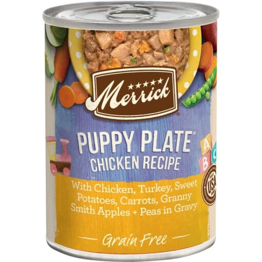 Merrick Grain-Free Wet Puppy Food Puppy Plate Chicken Recipe -Dog Supplies 144746 MAIN. AC SS1800 V1643413327