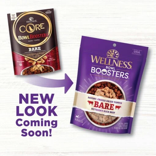 Wellness CORE Bowl Boosters Bare Beef Freeze-Dried Dog Food Mixer Or Topper -Dog Supplies 145474 PT1. AC SS1800 V1703709198