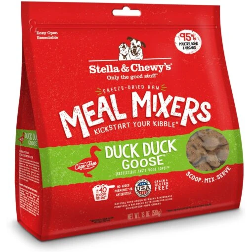 Stella & Chewy's Duck Duck Goose Meal Mixers Freeze-Dried Raw Dog Food Topper -Dog Supplies 148187 MAIN. AC SS1800 V1527011816