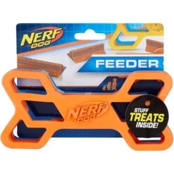 Nerf Dog EXO Treat Dispensing Bone Dog Toy -Dog Supplies 148525 PT2. AC SS1800 V1545252611