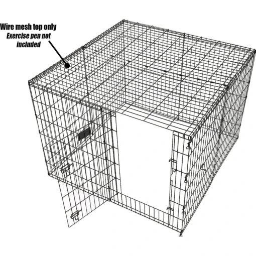 MidWest Exercise Pen Wire Mesh Top -Dog Supplies 148943 PT5. AC SS1800 V1567529883