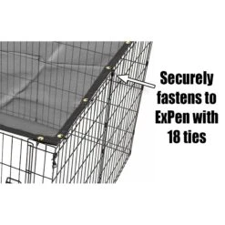 MidWest Exercise Pen Sunscreen Top -Dog Supplies 148945 PT4. AC SS1800 V1567529923